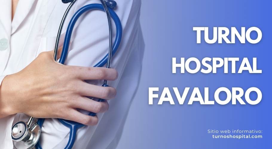 Turnos en el hospital Dr Rene Favaloro